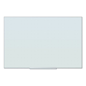 U Brands Floating Glass Ghost Grid Dry Erase Board, 36 X 24, White freeshipping - TVN Wholesale